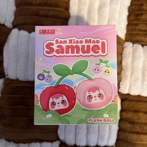 Samuel San Xiao Mao Plush Blind Box! New in box!!
